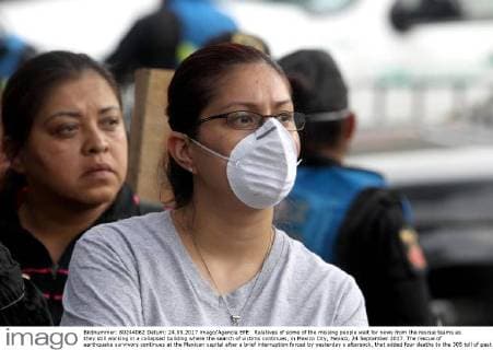 Earthquake in Mexico - Salvage work continues