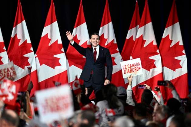 Canada, Pierre Poilievre election rally in Ottawa