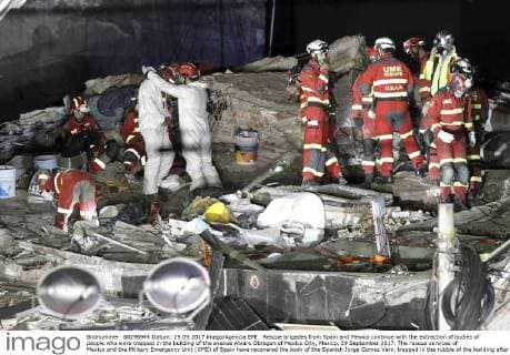 Earthquake in Mexico: Rescue workers save more victims