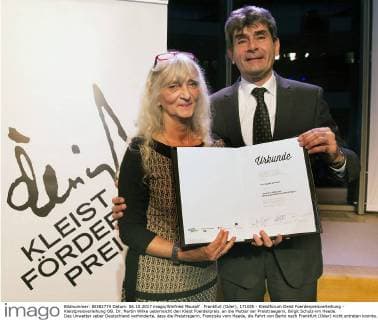 Kleist Förderpreis: Award ceremony in Frankfurt Oder