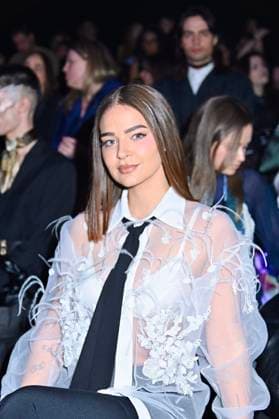 Madrid Fashion Week, guests of the Yolancris fashion show