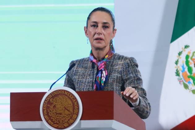 Mexico, Claudia Sheinbaum Press conference in Mexico City