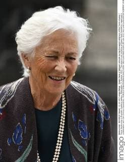 Queen Paola at the award ceremony of the Terre de avenir Focus Aarde Prize in Brussels