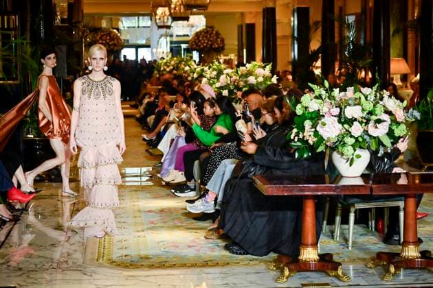 London Fashion Week, Huishan Zhang fashion show