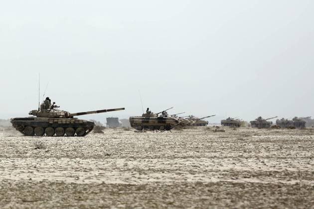 Iran, military exercise of the Iranian army in the Persian Gulf