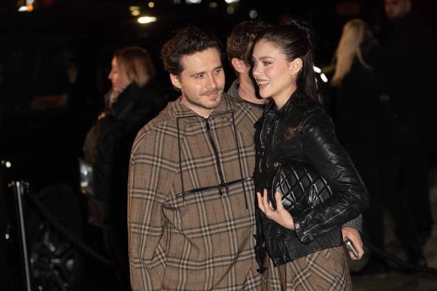 London Fashion Week, guests at the Burberry fashion show