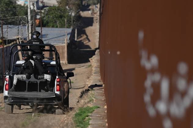 Mexico, impressions from the border to the USA in Tijuana