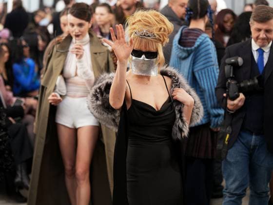 Milan Fashion Week, guests of the Blumarine fashion show