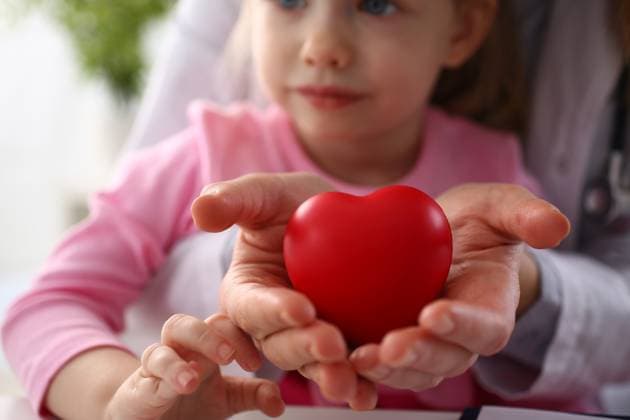 Day of the child with heart disease on 5 May