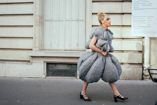 Paris Fashion Week, guests of the Anrealage fashion show