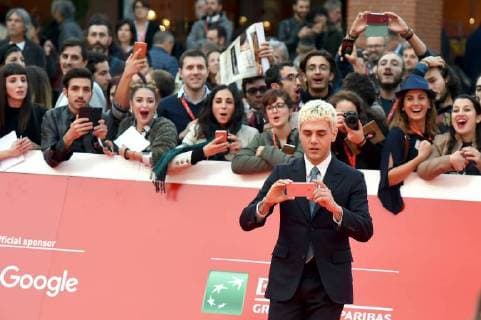 Rome Film Festival - Xavier Dolan on the red carpet