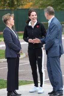 Duchess Kate visits the National Tennis Centre in London