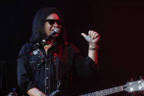 Gene Simon's concert in Mexico City