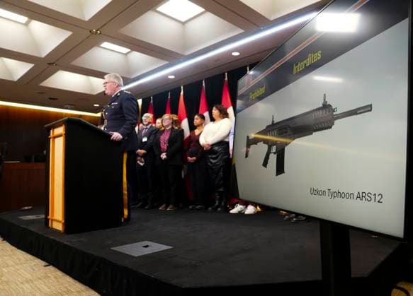 Canada, Press conference on gun violence in Ottawa
