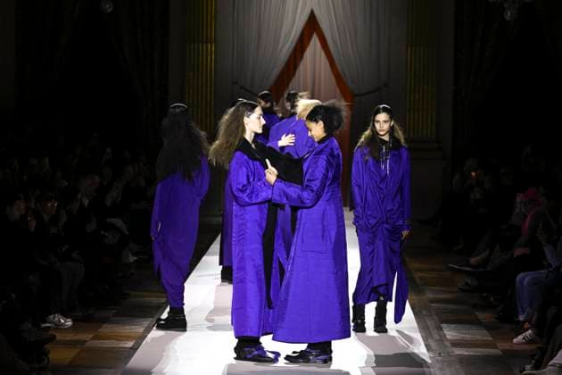 Paris Fashion Week, Yohji Yamamoto fashion show