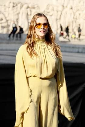 Paris Fashion Week, guests at the Elie Saab fashion show