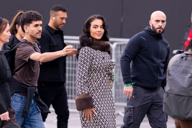 Paris Fashion Week, guests at the Valentino fashion show