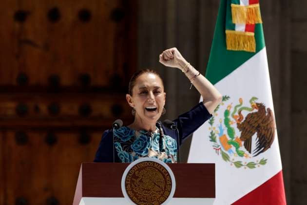 Mexico, Speech by Claudia Sheinbaum in Mexico City