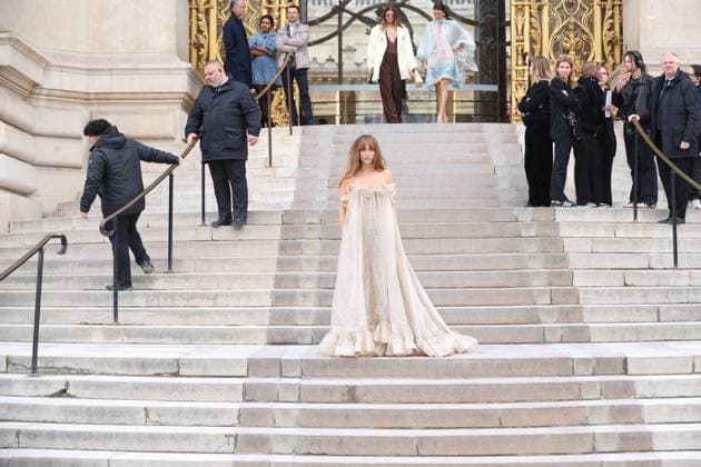 Paris Fashion Week, guests at the Zimmermann fashion show