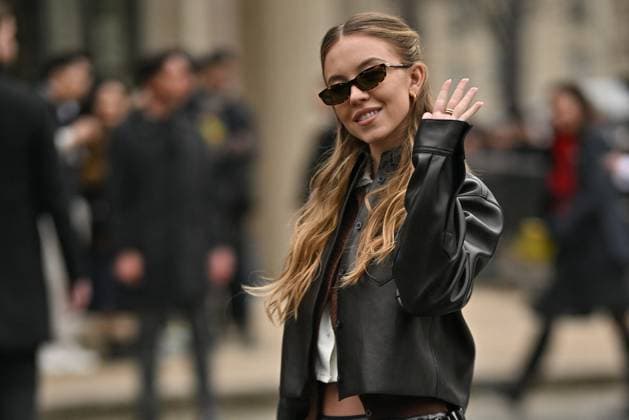 Paris Fashion Week, guests at the Miu Miu fashion show