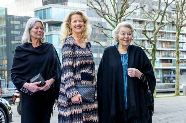 Princess Beatrix of the Netherlands at the award ceremony in The Hague