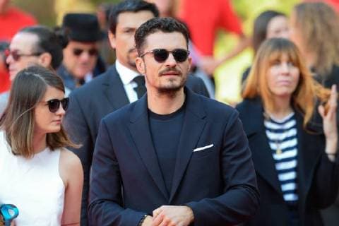 Rome Film Festival: Orlando Bloom on the red carpet
