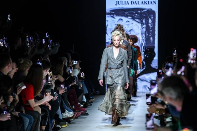 Moscow Fashion Week, Julia Dalakian fashion show