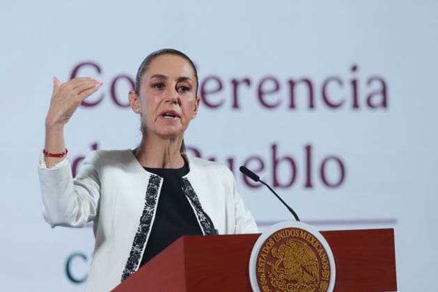 Mexico, Claudia Sheinbaum Press conference in Mexico City