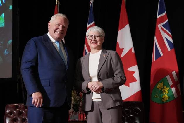 Canada, swearing-in ceremony of the cabinet in Toronto