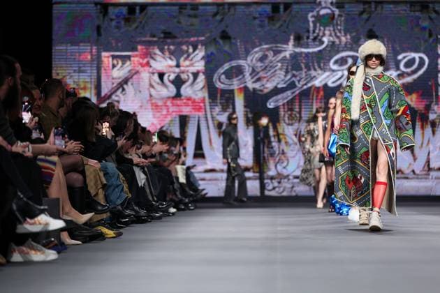 Bipa fashion show in Zagreb