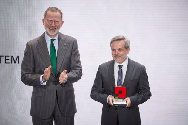 Spain, King Felipe attends award ceremony in Madrid