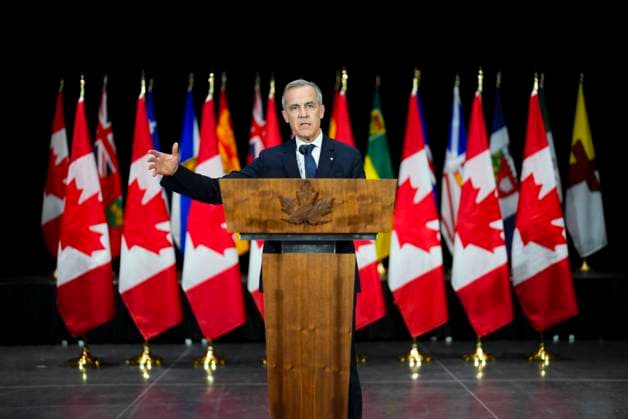 Canada, Mark Carney press conference in Ottawa
