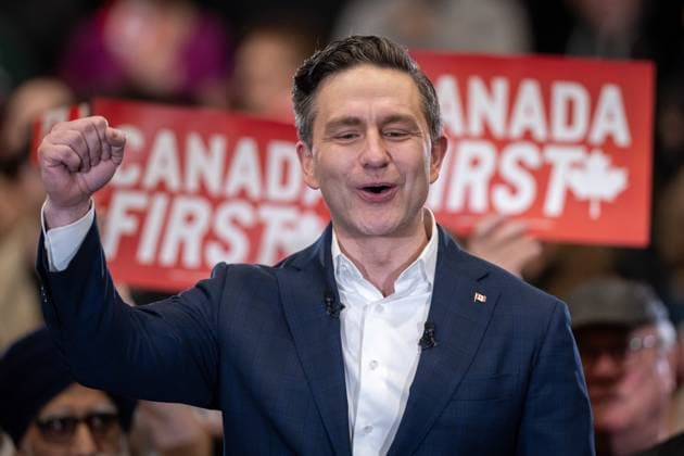 Canada, Pierre Poilievre election campaign in Surrey