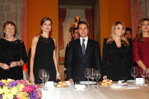 Queen Letizia of Spain meets Pena Nieto in Mexico