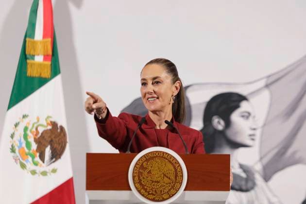 Mexico, Claudia Sheinbaum Press conference in Mexico City