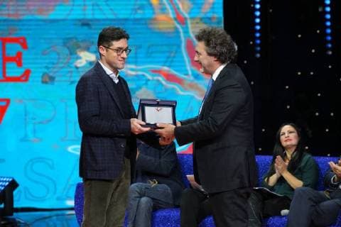 Award ceremony Premio Elsa Morante in Naples