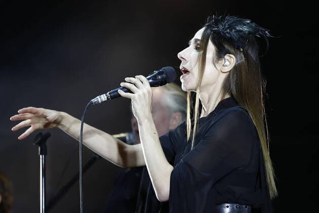 PJ Harvey concert in Mexico