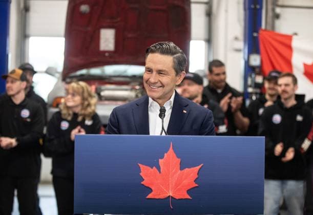 Canada, Pierre Poilievre Press conference in Edmonton