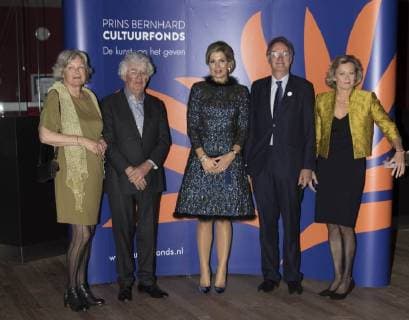 Queen Maxima attends award ceremony in Amsterdam