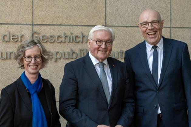 NRW, Frank-Walter Steinmeier visits the House of History in Bonn