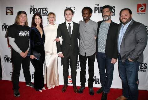 The pirates of Somalia premiere in Hollywood