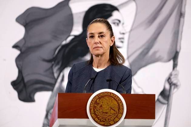 Mexico, Claudia Sheinbaum Press conference in Mexico City