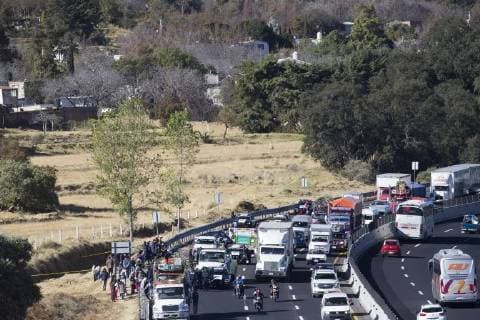 Serious traffic accident in Mexico