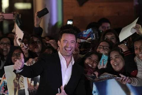 Premiere of The Greatest Showman in Mexico City