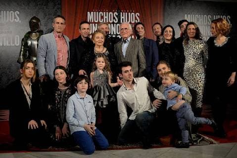 Premiere of Muchos hijos, un mono y un castillo in Madrid