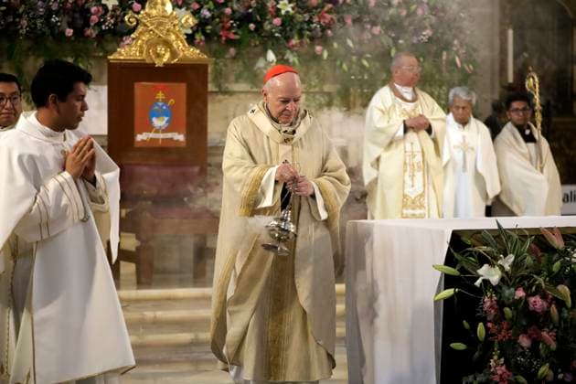 Mexico, Holy Thursday Mass in Mexico City