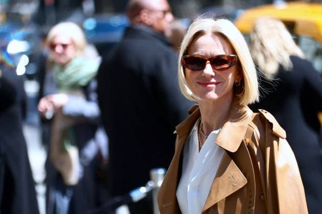 Guests at the Ralph Lauren fashion show in New York