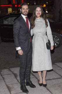 Prince Carl Philip and Princess Sofia visit Christmas Concert in Stockholm