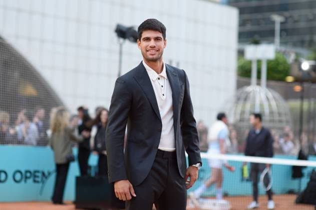 Tennis champion Carlos Alcaraz and model Brooks Nader are apparently a couple, archive pictures
