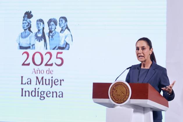 Mexico, Claudia Sheinbaum Press conference in Mexico City